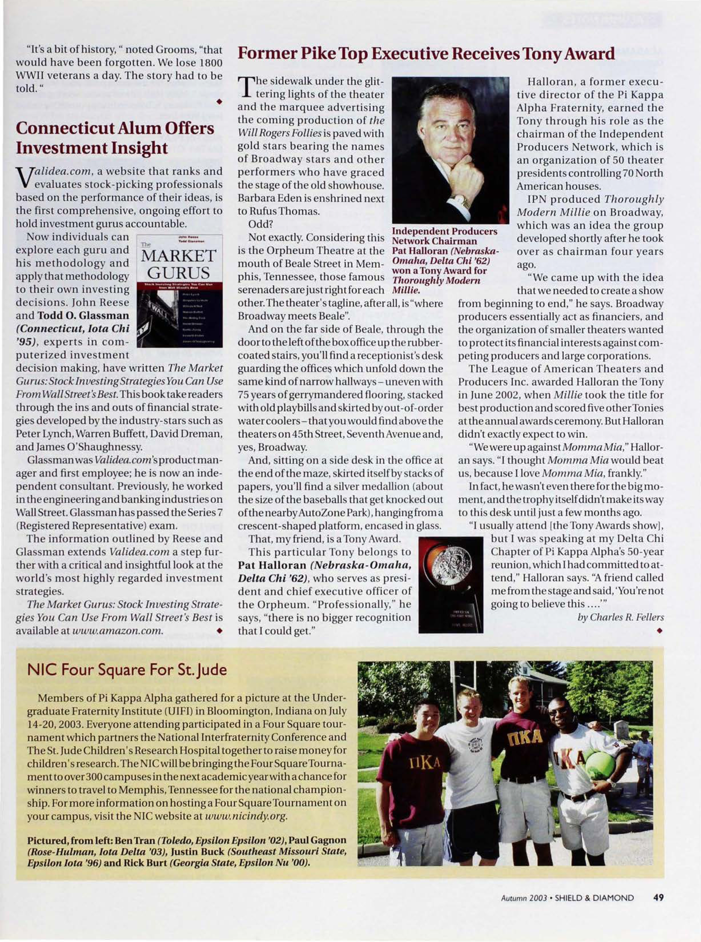 NIC Four Square For St. Jude